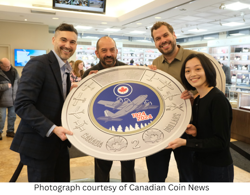 Pui Yan Fong showing coin design.