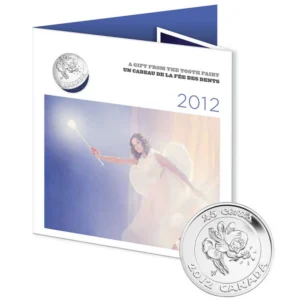 2012 Royal Canadian Mint Tooth Fairy Silver Coin Gift Set