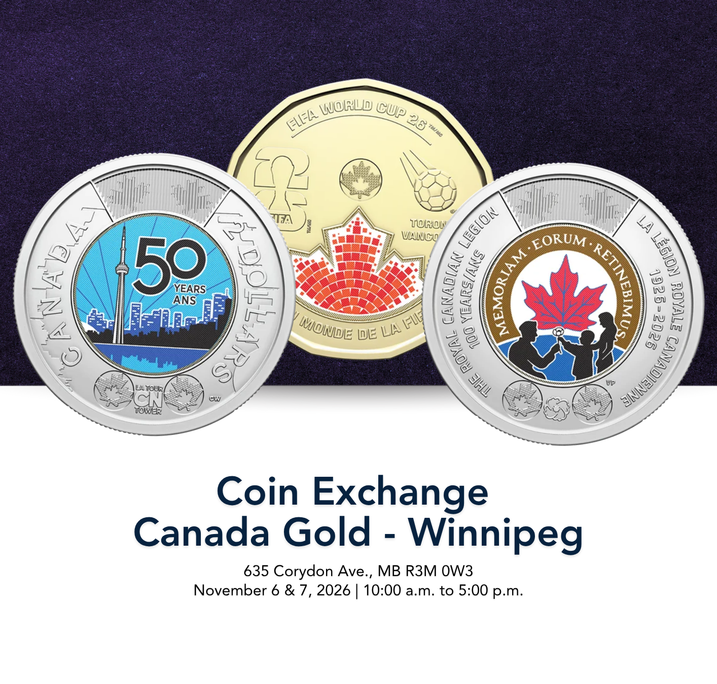 Canada Gold – Winnipeg to Host Royal Canadian Mint Coin Exchange